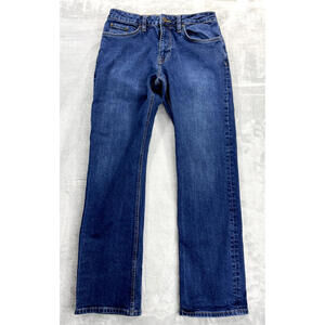 Tecovas Jeans Men's 32x30 Dark Blue Straight Leg Five Pocket Ranchwear